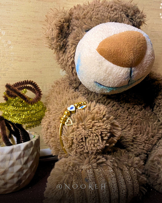 Blue eye love bracelet