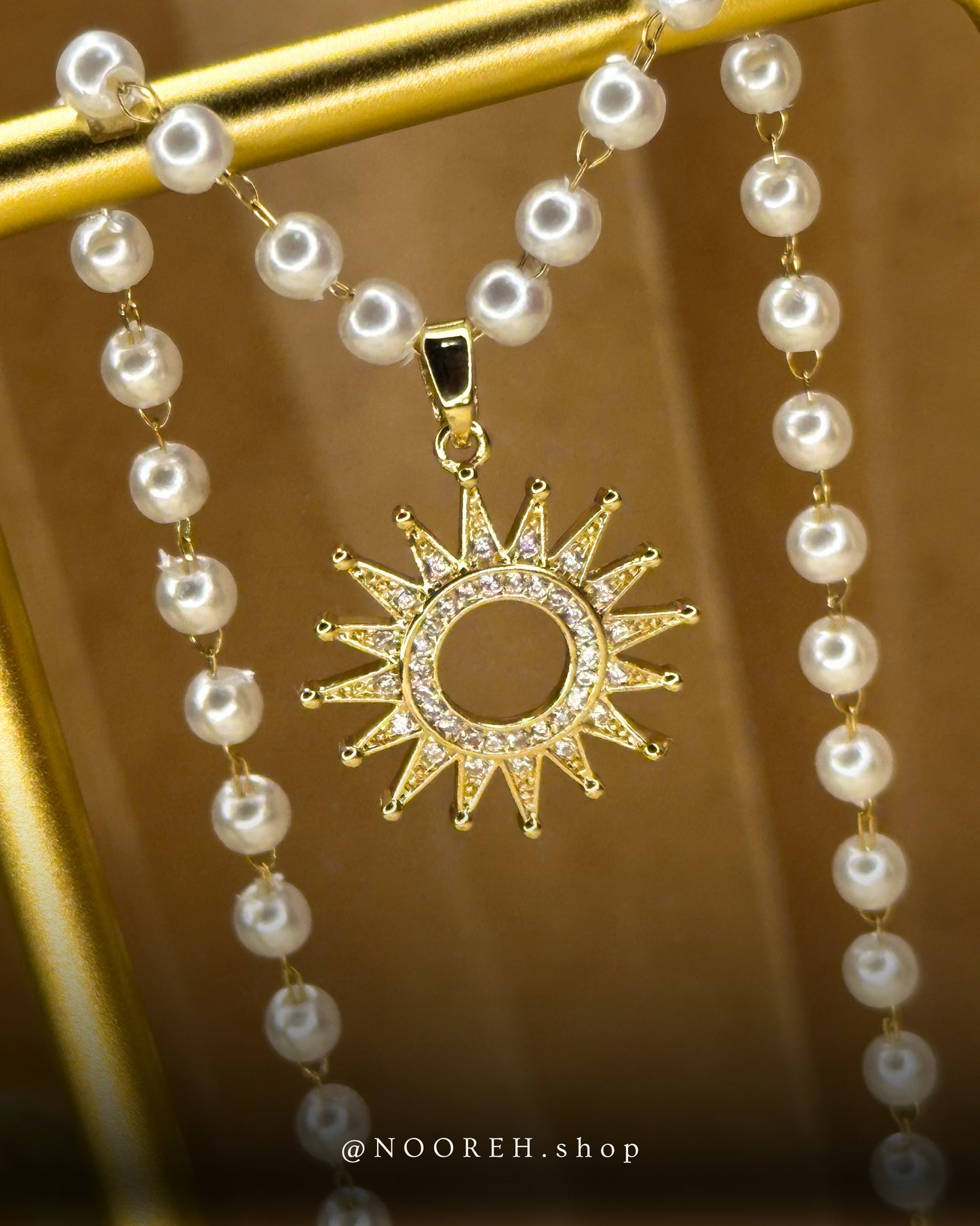 Radiant Sun Pearl Pendant
