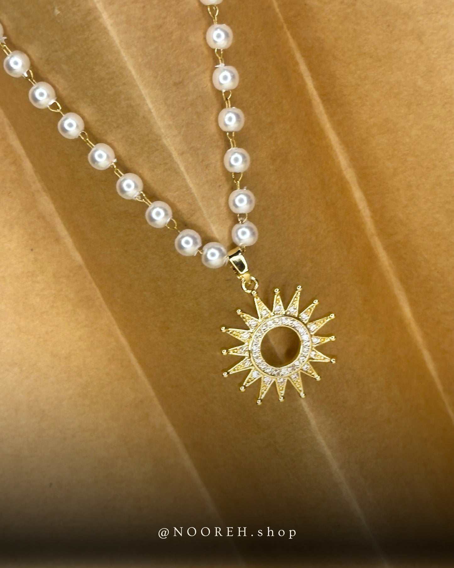 Radiant Sun Pearl Pendant