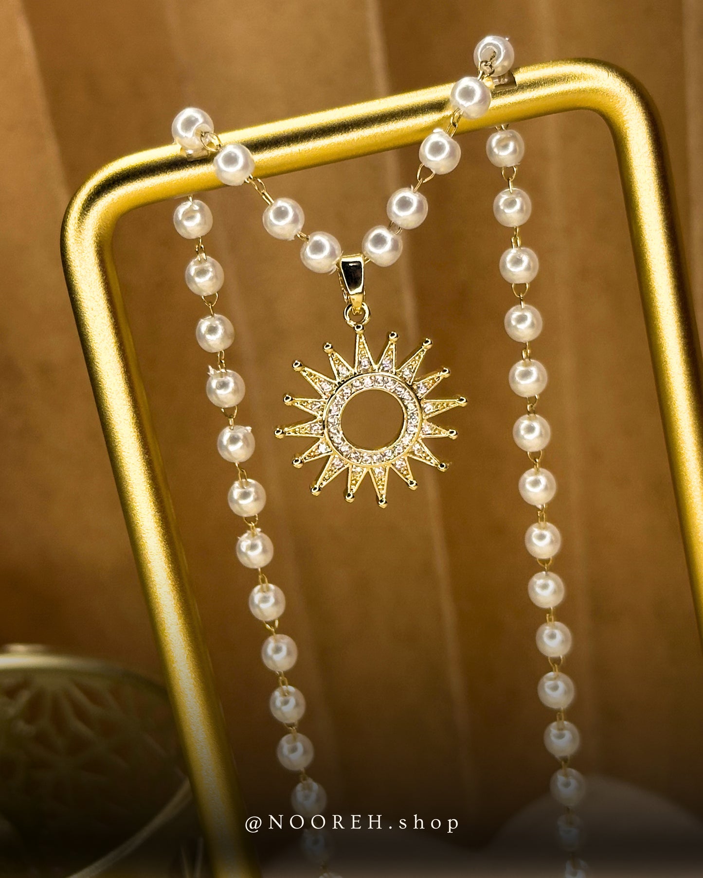 Radiant Sun Pearl Pendant